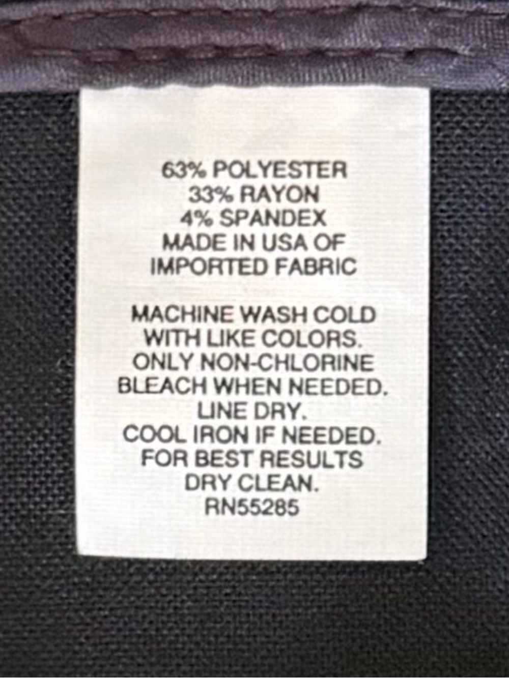 Express Black Mid Rise Side Zip Wide Leg Editor Dress Pants Size 4 - Picture 7 of 8